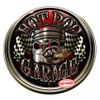 Hot Rod Garage Piston Crest Decal (18" x 18")