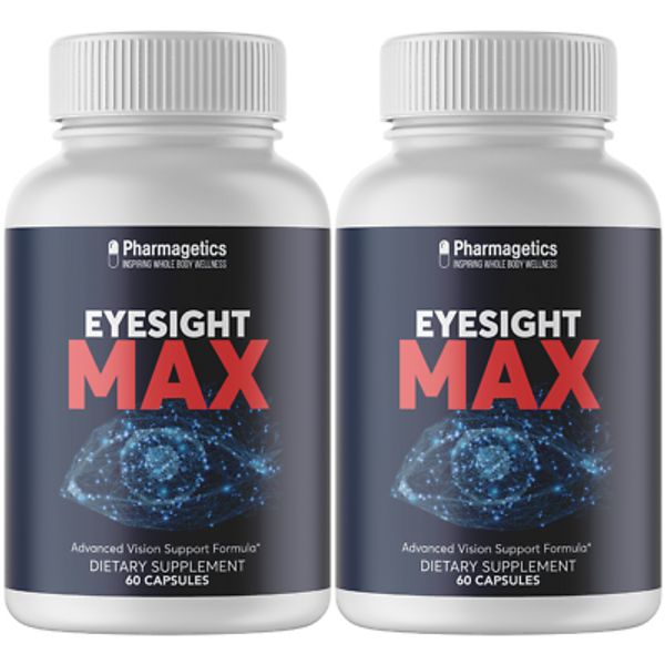 2 Bottles Eyesight Max Advanced Vision Support Formula 60 Capsules x 2