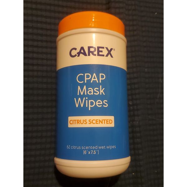 Carex Citrus CPAP Mask Wipes Citrus