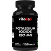 Vitabod Potassium Iodide Dietary Supplement 130 mg per Serving - 150 Tablets (2 Bottles)