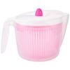 Pearl Metal Just Right Vegetable Colander PINK C-8490