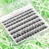 Cluster Lashes 84pcs Individual Lashes C Curl Lash Clusters 8~14mix Individual Eyelashes DIY Lash Extensions Soft and Comfortable by Obeyalash (Mix 8-14mix C Curl Natural Wink)