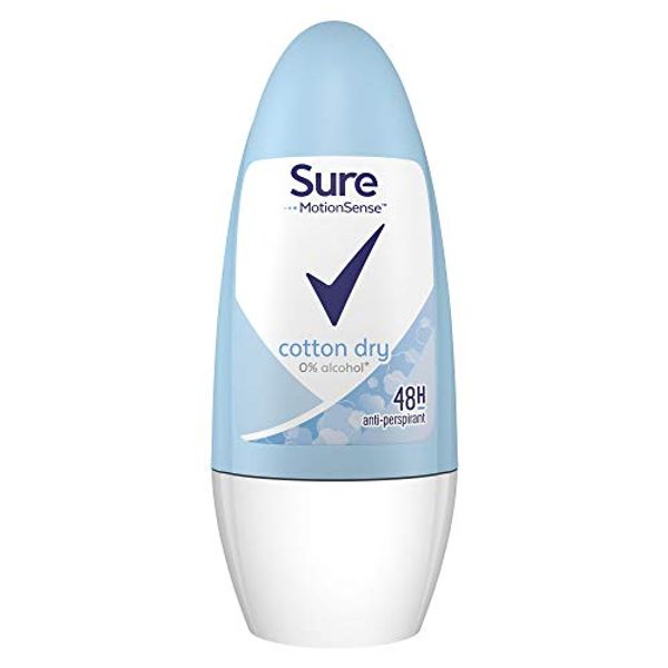 Sure Cotton Dry Anti-perspirant Deodorant Roll-On, 50ml