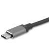 StarTech.com USB-C to VGA and HDMI Adapter - USB-C Multiport Adapter - 4K 30Hz - Space Grey - Integrated Cable -