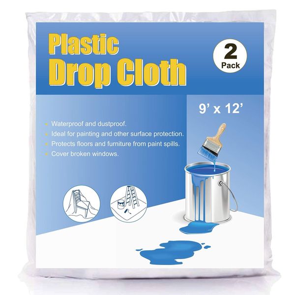 Plastic Drop Cloth For Painting And Surface Protection Plastic Tarp Plastic Shee