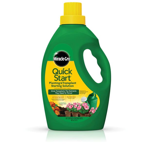 Miracle-Gro Quick Start Planting & Transplant Starting Solution 48 fl. oz