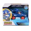 NKOK Sonic The Hedgehog All Stars Racing Pull Back Action - Small, Blue