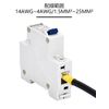 DIHOOL Miniature Circuit Breakers, 2pcs 32A 12-240V DC Disconnect Switch, DIN Rail Mount Breaker