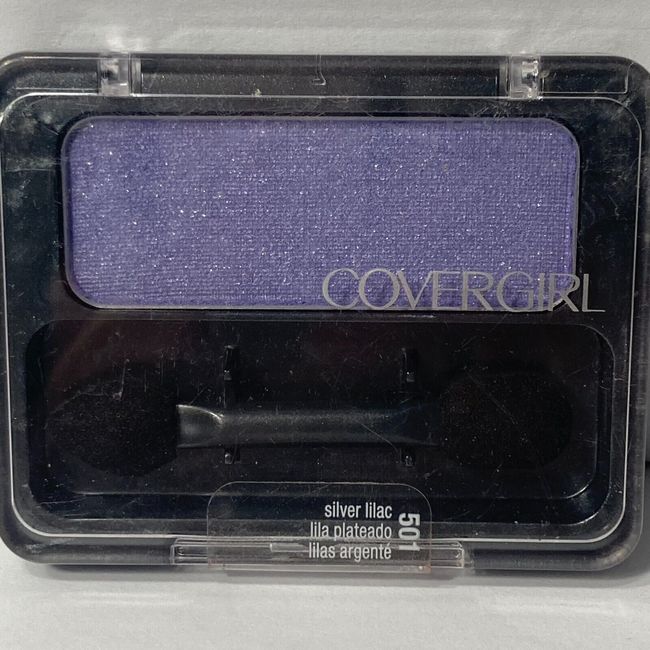 Covergirl Silver Lilac Eye Enhancers Single Eye Shadow 1) Eyeshadow DISCONTINUED