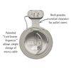 Dot Genie Google WiFi [Old Rectangular Plug – NOT Current Round Plug] Outlet Holder Mount Stand: No Messy Screws! (1-Pack)
