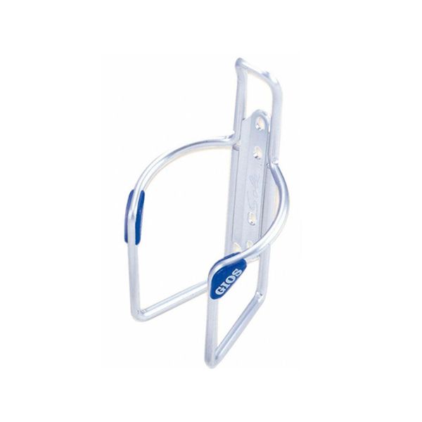 GIOS (Services (eikaiwa)) gios Logo Bottle Cage Silver