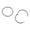 10 Pcs 1.5 inch Metal Book Binder Rings Loose Leaf Ring