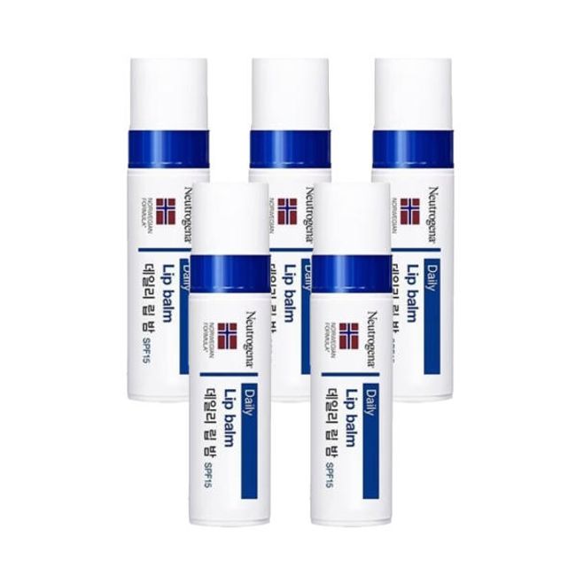 Neutrogena Daily Lip Balm SPF15 4g x 5