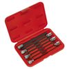 Sealey Ak62255 Hex Socket Bit Set 7Pc 3/8Sq Drive 150Mm Metric
