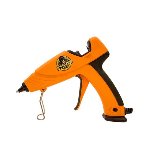 Gorilla Dual Temp Full-Size Hot Glue Gun, Orange