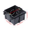 Asukohu Junction Connector, 86-Type PVC Junction Box Wall Mount Cassette For Switch Socket Base