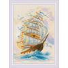 Riolis Counted Cross Stitch kit 2128 Wandering Wind, Beige