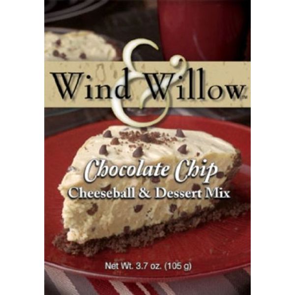 Wind and Willow Chocolate Chip Cheeseball & Dessert Mix - 3.7 Ounce (4 Pack)