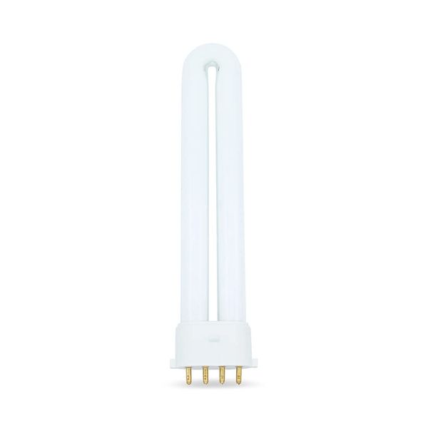 Technical Precision 9 Watt Self Ballasted U Shaped 4 Pin Compact Fluorescent Light Bulb Replacement for Kandolite 96500 Light Bulb T4 CFL 4 Pin Bulbs with 2G7 Base - 6500K - 8000 Hours - 1 Pack