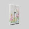 SnazzySwitch Flower Fairy Decorative Light Switch Cover - Single Toggle Wall Plate