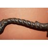 Farmhouse Kitchen Cabinet Pulls & Towel Hook Set, Solid Cast Iron, Durable | Decorative, Bundle of 4
