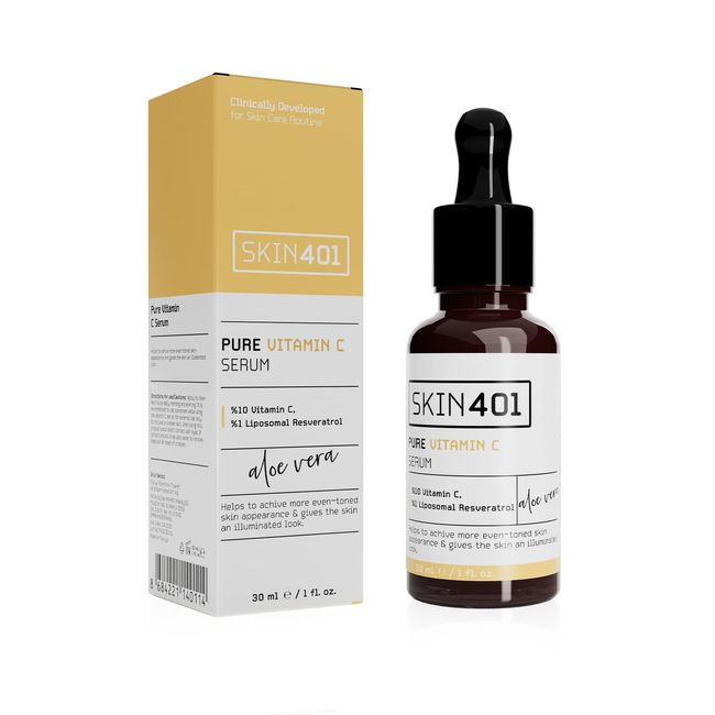 Skin401%10 Vitamin C Aydınlatıcı Renk Tonu Eşitleyici Serum 30ml