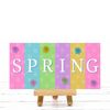 Spring Daisies Wreath Attachment, Sign or Door Hanger