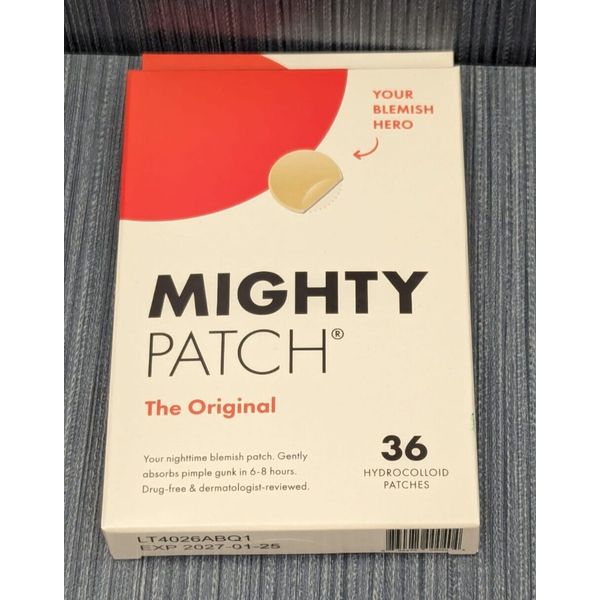 Mighty Patch - 36 Hydrocolloid Patches Acne Pimple Pimples