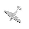 jewellerybox Sterling Silver Spitfire Charm