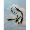 HIDDEN MINI MICROPHONE FOR CCTV  SECURITY CAMERA, AUDIO AND SOUNDS RECORDING, 