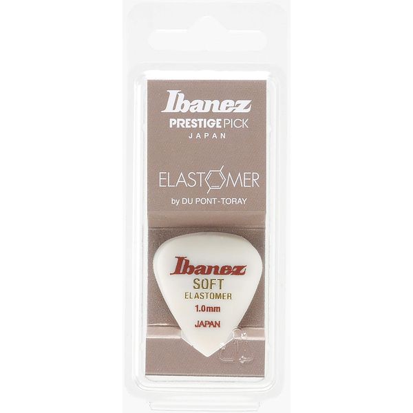 Ibanez Elastomer Series, BEL14ST10, Soft, 3 Pack 1.0mm, Teardrop