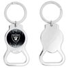 Las Vegas Raiders Bottle Opener Keychain Round