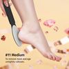 Diamancel Luxury Diamond Foot Buffer - #11 Medium Grit Rasp – For Average Calluses, Rough Skin & Regular Maintenance