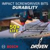 BOSCH SDMSD32-32 pc. Driven Impact Screwdriving Custom Case Set