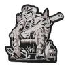 Cute-Patch Skeleton Skull MC Motorcycle Embroidered Iron on Patch