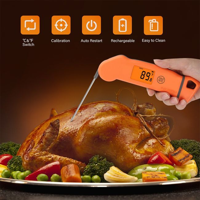 INKBIRD BBQ Temperature Controller, Wireless Automatic Food Thermometer,  Free Adapter and Carry-All Case, ISC-007BW 
