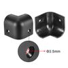 sourcing map Speaker Corner Protectors Cabinets Edge Corner Speaker Stackable Guard Wrap Angle Case Protection 8pcs