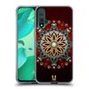 Head Case Designs Floral Glowing Mandala Soft Gel Case Compatible for Huawei Nova 5