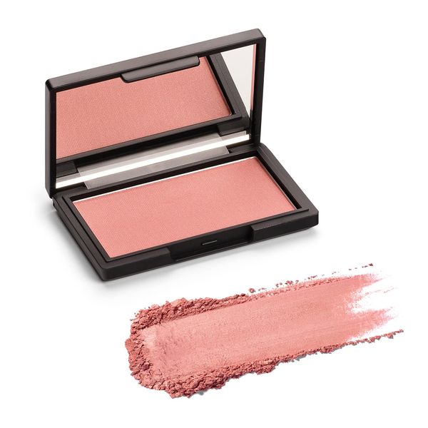 Phase Zero Makeup Powder Blusher - "Mixed Emotions" - 4g / 0.141 oz - Full Coverage, Natural Blush - Soft, Buildable Pink, Coral, Peach & Golden Hues