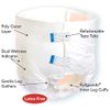 Tranquility ATN Adult Disposable Briefs, Refastenable Tabs with All-Through-The-Night Protection, XL (56 inch-64 inch) - 12ct (Pack of 1), White