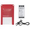 Nakabayashi Waterproof Case for Digio2 Smartphones, Red