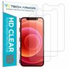 Tech Armor Anti-Glare Film Screen Protector for iPhone 12 mini [3-Pack]