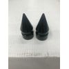 BLACK HARLEY HD TOURING FRONT AXLE SPIKE COVERS 2008 - up nut bagger custom #12