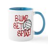 CafePress Bump, Set, Spike Mugs 11 oz (325 ml) Ceramic Coffee Mug