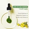 Mullein Leaf Extract for Lungs,Mullein Drops,Premium Mullein Leaf Extract Support for Cleaning The Airways