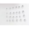 24 Nail Pieces, Complete Nail Tip, Double Sided Adhesive Tape, Nail Tip, Glitter, Bowtie, Pearl, Decorating, Coming of Age of Arts, Receptions, Parties, After-parties, Weddings, Nail Tips