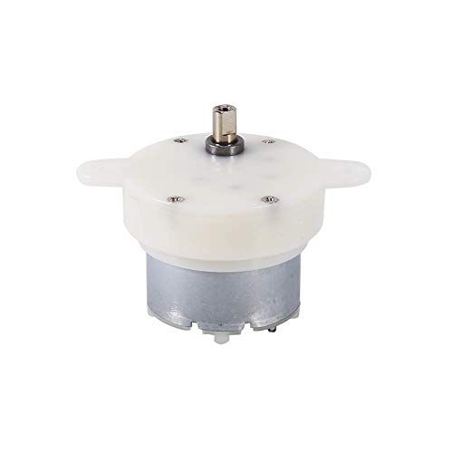 DC 12V Gear Motor High Torque Slow Speed Micro Electric Motor Gearbox 3 RPM 4mm Shaft Diameter