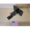 Universal Lawn Garden Tractor Trailer Mower Hitch - Custom-Made, Adjustable, and USA-Made for Zero Turn and Tractor Mowers - Black Powder Coat.