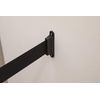 US Weight U2501 Wall Mount with Retractable Belt – 13' Black