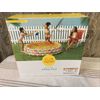Sun Squad Inflatable 3-Ring Swimming Pool 5' 5" Diameter Perfect For Kids